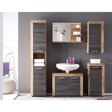 trendteam smart living 125940160 Mobili, Marrone (Effetto Legno di Noce Satinato), 72 x 57 x 20 cm
