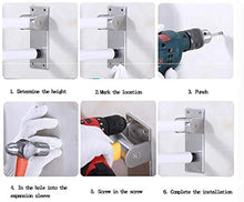 Maniglioni da Bagno Non Slip Pieghevole Supporto Maniglia della Guida, Maniglie, Doccia di Sicurezza Anziani disabili Bagno Maniglia, Parete portasciugamani Accessori da Bagno