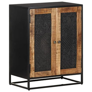 vidaXL Credenza 60x35x75 cm in Legno Massello di Mango