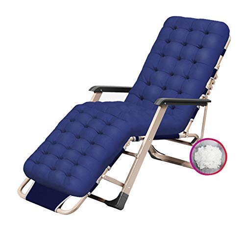 Sywlwxkq Balcone Ufficio Sedia Rilassante Lettini Prendisole Sedie a Sdraio Sedia da Giardino reclinabile Sedie a gravità Zero Relaxer Reclinabile Lettino Pieghevole Regolabile per Patio Es