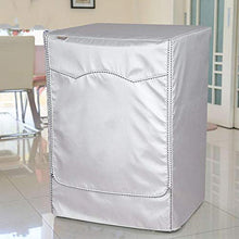 Courti Coperchio della Lavatrice, Coperchio Dell'asciugabiancheria in Tessuto Oxford Copertura Antipolvere Resistente al Sole Impermeabile Coprirullo Completamente Automatico M/L/XL