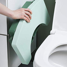 Niduo Bear Bagno Step Up Sgabello Sgabello in Plastica Addensato Sgabello per Sedile in Plastica, Donne Incinte WC A Poggiapiedi 2 Pezzi,Verde