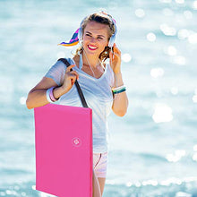 Deuba Tappettino Spiaggia 2 Pezzi Imbottito Pieghevole con Poggiatesta e Schienale Regolabile incl. Vano portaoggetti Lettino Mare Portatile Sdraio Spiaggia