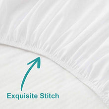Hansleep Coprimaterasso Impermeabile Singolo di bambù 150x200cm, Angoli Estici Ampi Fino a 50cm, Proteggi Materasso Antiacaro & Silenzioso