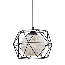 EYLM Lampada a Sospensione Vintage E27 Lampadario Industriale Retro con LED lampadina,Adatto per Cafe, Bar, Cucina, la Sala da Pranzo e Camera da Letto [Classe di efficienza energetica A+]