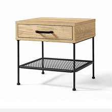 FEANG Tavolo da Comodino in Legno Tavolo da Comodino da Tavolo Comodino con cassetti e ripiano di stoccaggio, mobili Multiuso per Camera da Letto
