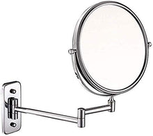 Specchio da bagno, anti-appannamento, specchio da Specchio da bagno a LED illuminato impermeabile, specchio per il trucco da 8 pollici Montaggio a parete, 10x ingrandimento Bagno da bagno Specchio da