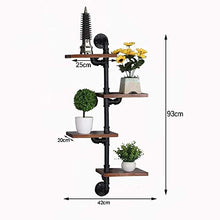 RCLD Una partizione Industriale Tubo di Acqua Design Livello Rustico Tubazioni Applicazioni Esterne Varie Decorazioni Profonda carbonizzazione Legno Grande Muraglia Ferro Legno
