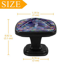 pavone (2) 4 PCS Pomelli per Porta, Pomolo per Mobile, Pomelli per Mobili con Viti, Maniglia per Armadietto, Pomelli per Porta, Pomelli per Cassetti per Porta, Armadio, Cassetto e Credenza