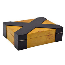 CLJ-LJ General Cigar Pacchetto Nero Giallo Cucitura Legno di Cedro humidor in Legno Scatola