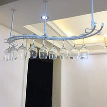 YZ-YUAN Armadi per Vino Creativo a Forma di S in Ferro da Appendere a Parete Portabottiglie per Vino Bianco Portabottiglie Facile da installare (Dimensioni: 55 * 19 cm)