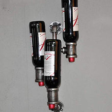 Elegante Semplicità Portabottiglie Tubi Di Ferro Decorazioni da Bar Decorazione da Parete Appeso a Parete Portabottiglie Scaffale Stile Industriale Retrò, DTTX001