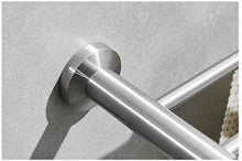 HYJMJJ Great Coat Ganci, Bagno a Parete Porta Asciugamani Bagno Hardware Accessori in Acciaio Inox Towel Rack Bagno portasciugamani (Dimensione: 100CM) Tieni la Grande Vita.