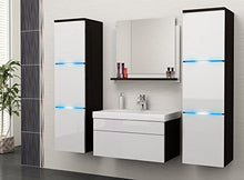 Luna mobile da bagno Set bagno mobili da bagno con lavabo e LED A07