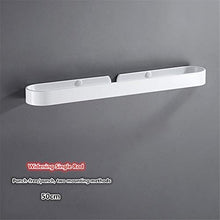 ZLDM Nord Europa Bianco portasalviette Bagno da Muro Spazio in Alluminio Asta Singola Barra Porta Asciugamani 30 cm Corrosione Resistente portasciugamano per Bagno Cucina Balcone