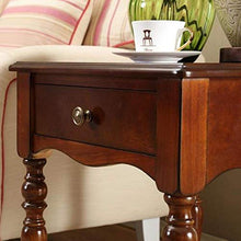 DGHJK Mobili per la casa, Comodino in Legno in Stile Americano con cassetto, Soggiorno, Tavolo da Telefono, Divano, tavolino, Camera da Letto, Tavolo angolare