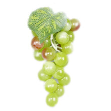 BIGBOBA. 24 Grano/personalità Simulazione Plastica Frutta UVA Stringa Decorazione,Verde Protezione Ambientale Decorazione Domestica in Rattan
