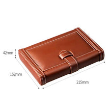 SHAO1 Cigar Humidor, Portatile Legno di Cedro Idratante Cigar Box può Contenere Circa 4 (215 * 152 * 42MM)