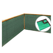 JIANFEI Balcone Frangivista Telo Privacy, HDPE Impermeabile Copertura di Protezione Giardino Protezione UV Copertura Recinzioni, 56 Dimensioni Personalizzabile (Color : Green, Size : 1x8m)