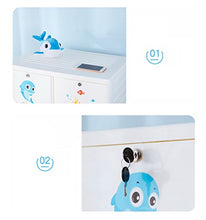 H-ei Armadio portaoggetti in plastica Armadio portaoggetti Giocattolo for Bambini Armadio portaoggetti for Neonati