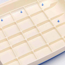 Tastak Sgabello da Bagno Addensato, Sgabello Basso Sgabello for Bambini in plastica Creativo Sgabello Quadrato a Mano, Blu e Bianco Facile da archiviare può resistere a 230 sterline