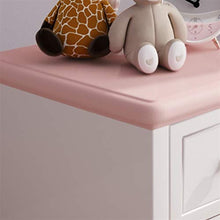 Comodini Comodino da Letto Mini Comodino Ad Angolo Comodino Slim Cabinet Cassetti Blocchetto for Stoccaggio del Comodino Camera da Letto (Color : Pink, Size : 38 * 35 * 53cm)
