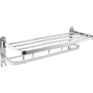 Wyxy Portasciugamani, portasciugamani da Bagno in Acciaio Inox, portasciugamani Pieghevole, portasciugamani Senza punzonatura, portasciugamani Doppio a Parete, per Cucina da bagno-70 cm