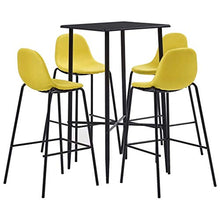 SKM Set da Bar 5 pz in Tessuto Giallo G