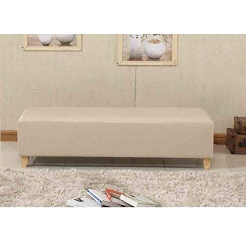 LXESWM Panca Ottomana Ottomano Banco Poggiapiedi Ecopelle Soggiorno Camera da Letto Bed End Sgabello Scarpe Banco Abbigliamento Conservare Cambio di Medicazione Sgabello (Colore : D, Size : 60cm)