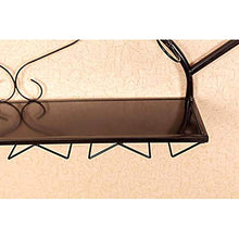 Cremagliera Del Vino Del Metallo Porta Bottiglie E Vetro Portabottiglie Per Vino- Portabottiglie Da Parete, Portabicchieri Cucina Domestica Creativa E Decorazione Bar