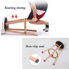 LLT Pratico sgabello Sgabelli di lusso Bar Stool Kitchen Bar Colazione Sedia da pranzo contatore ruotabile in legno massiccio telaio Comodità Posto a sedere Carico massimo 120Kg,A,63 cm