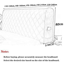 WWQQ Copri+Testata+per+Letto Copri/Copertura Testata Letto Copritestata Letto Singolo/Matrimoniale, Fodera per Letto Copritestata, Protezione Testata Addensare Elastico all-Inclusive Cover