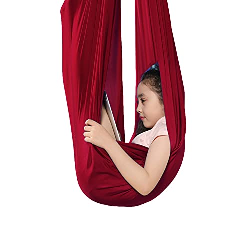 WCX - Amaca sensoriale per interni e interni, per bambini e ragazzi, con autismo, con tecnologia ADHD, per integrazione sensoriale