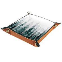 Eslifey - Organizer per Comodino con Motivo Natalizio, Design Classico e Moderno, 20,5 x 20,5 cm, Multi, 16x16cm