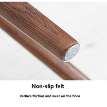 FUFU Tavolini Tavolino in Legno massello, 50 cm DiametroRoround Sofa Table End Tables Nidificazione Tavolino da caffè Comodino 19.7inch Tavolini da Divano