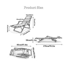 HXCD Sedia a Sdraio a gravità Zero per Giardino, Sedia a Sdraio Pieghevole reclinabili Pieghevoli in Metallo Resistente Lettino reclinabile Rilassante Portatile mobili da Giardino per Prato all'a