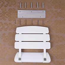 Accessori da bagno - ABS Bagno Cassetta di sicurezza antiscivolo Comodità Posto a sedere Doccia Bagno sgabello pieghevole disabili / incinta / anziani doccia Sedile sgabello può sopportare 150KG (bian