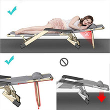 XLYYHZ Poltrona Pieghevole Zero Gravity, Poltrona reclinabile Pieghevole con Spessi Cuscinetti di Cotone e poggiatesta, Adatta per Sedia da Interno Siesta Chair Outdoor Terrace Garden Lounge Chair