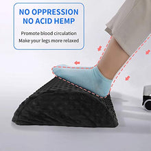 Poggiapiedi,Cuscino Poggiapiedi,Poggiapiedi da Scrivania, Ergonomico Cuscinoper Piedi, Cuscino Poggiapiedi Antiscivolo per Ufficio,Casa,Viaggi,Migliora La Postura,Il Dolore Alle Gambe e Ginocchia