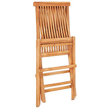 vidaXL Set da Bistrot 3 pz con Cuscini Rosso Vino in Massello di Teak