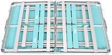 YANGYUAN Tavolo pieghevole e sedia tutto in alluminio tavolo da esterno con 4 sedie e foro per ombrello combinazione portatile tavolo da campeggio barbecue tavolo