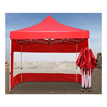 GDMING Retrattile Gazebo Pop Up, All'aperto Pieghevole Tenda del Telo, Impermeabile Robusto attività Baldacchino Parasole con Telaio in Acciaio Audace E 3 Lati, 5 Taglie