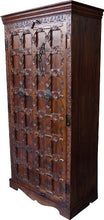Guru-Shop Cabinet Coloniale, Armadio R 381, Legno, 180x90x45 cm, Armadi Armadi