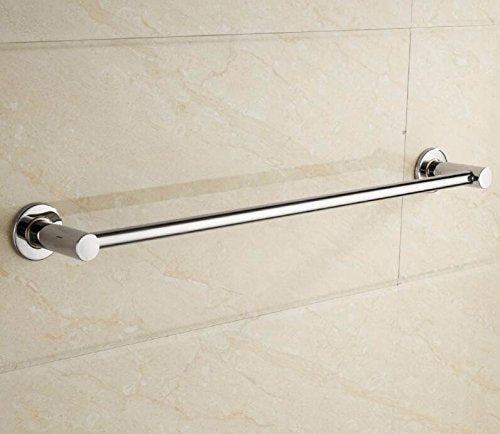 MBYW moderno e minimalista portasciugamani ad alto carico portasciugamani da bagno, mensola porta asciugamani, in acciaio inox, supporto da parete, asta singola 59 cm