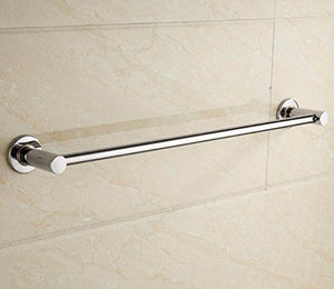 MBYW moderno e minimalista portasciugamani ad alto carico portasciugamani da bagno, mensola porta asciugamani, in acciaio inox, supporto da parete, asta singola 59 cm