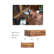 ZKK Tavolo Pieghevole, Tavolo Pieghevole in Acciaio Inox Portatile per Campeggio all'aperto, Ristorante, Campo, Tavolo da Campeggio (Color : Wood Color)
