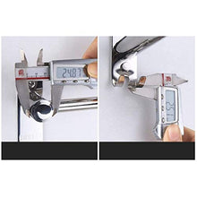 Portasciugamani da parete in acciaio inox multistrato, portasciugamani da cucina, bagno, minimalista (dimensioni: 50 cm)