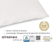 allsaneo Premium Encasing, coprimaterasso 180 x 200 x 30 cm, per chi soffre di allergie, extra morbido e leggero, rivestimento intermedio antiacaro per materasso