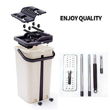 SSAYY Spray Mop Sistema Mop E Secchio di qualità Premium con Lavaggio A Mano Gratuito Sostituzione Testina in Microfibra Uso su Piastrelle in Laminato per Pavimenti in Legno