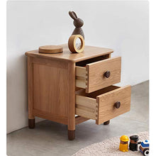 Comodino in legno massello Mortisio-Tenon Connection Comodino con cassetto Divano Tavolino Semplice Camera da letto Camera da letto Piccola decorazione dell'armadio Decorazione per il soggiorno, camer